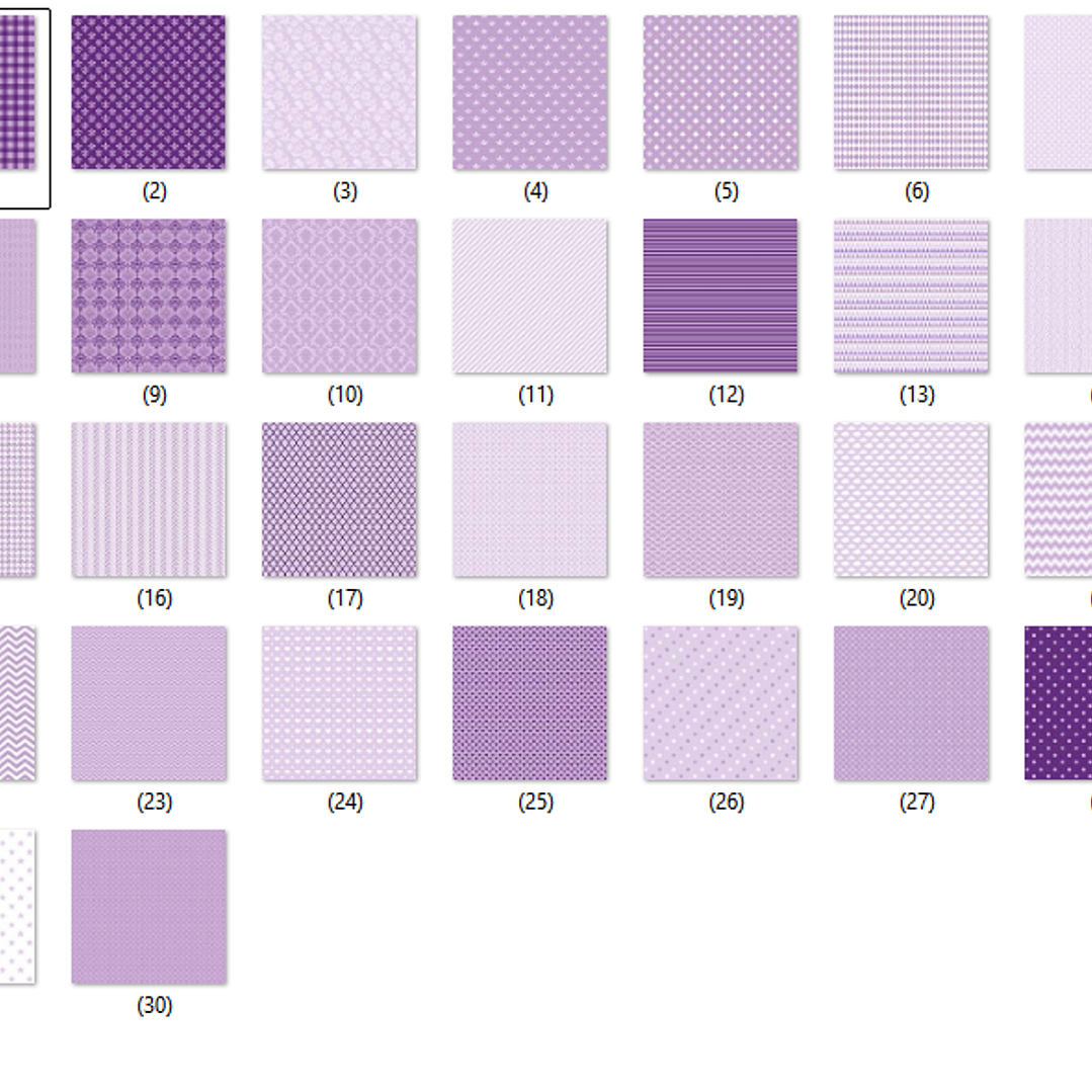 Kit Digital Papeis Lilas  2
