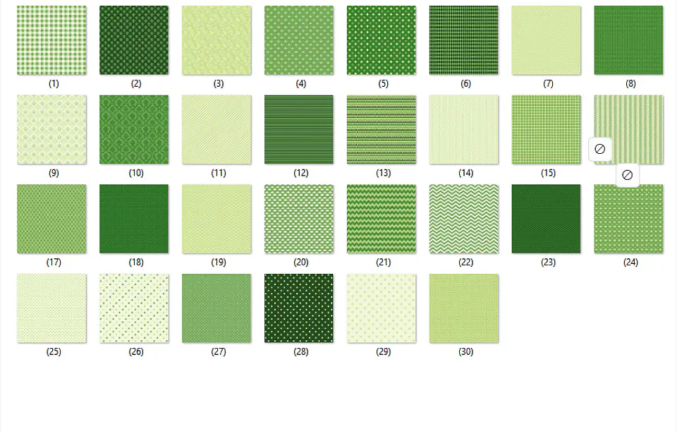 Kit Digital Papeis Verde  2