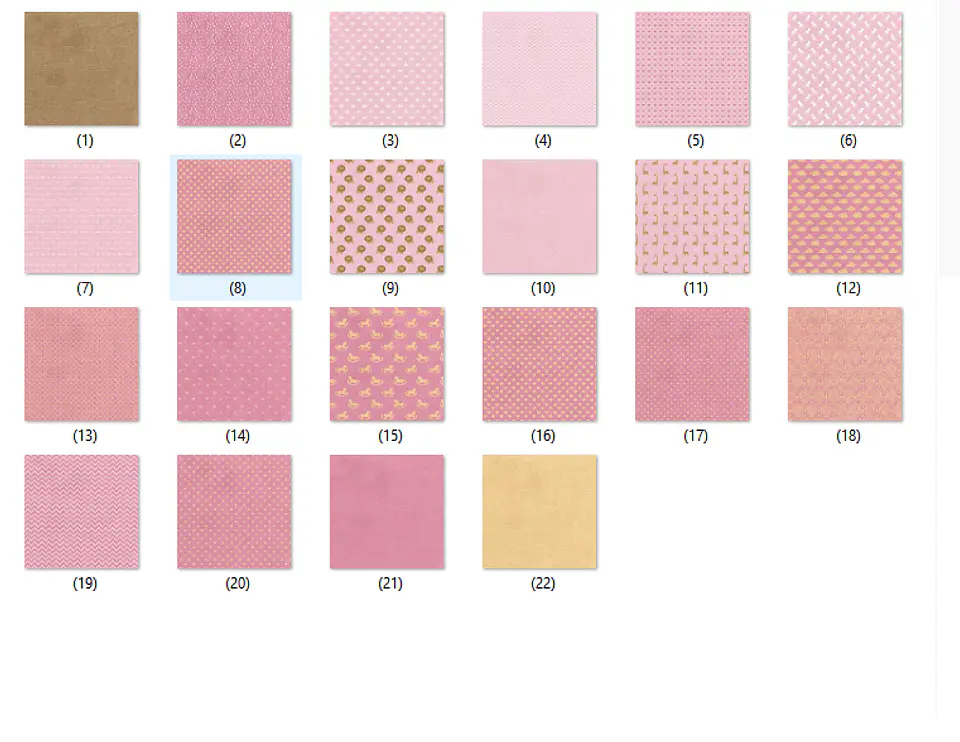 Kit Digital Papeis Rosa  2