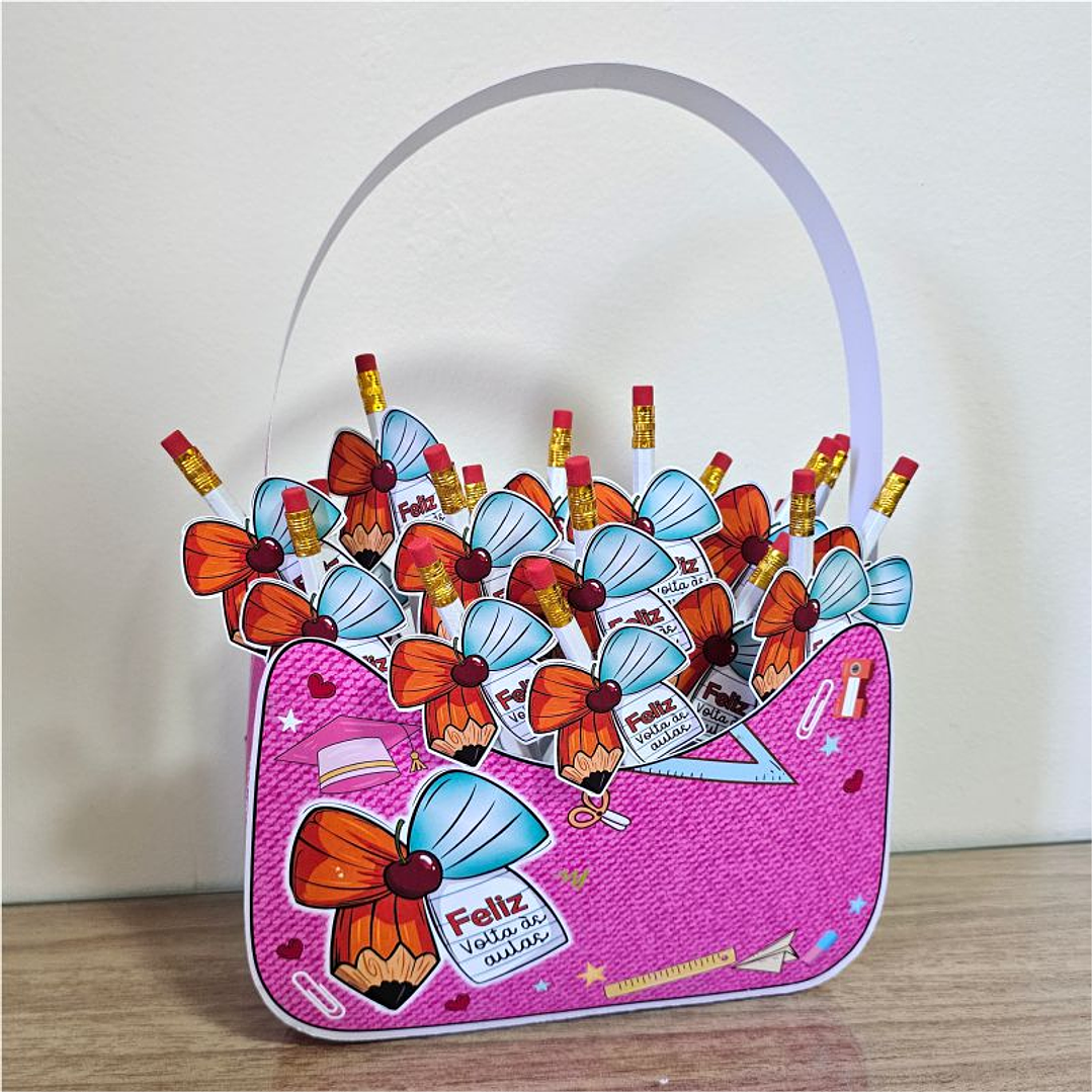 Arquivo Volta ás Áulas Bolsinha Porta Lápis  2