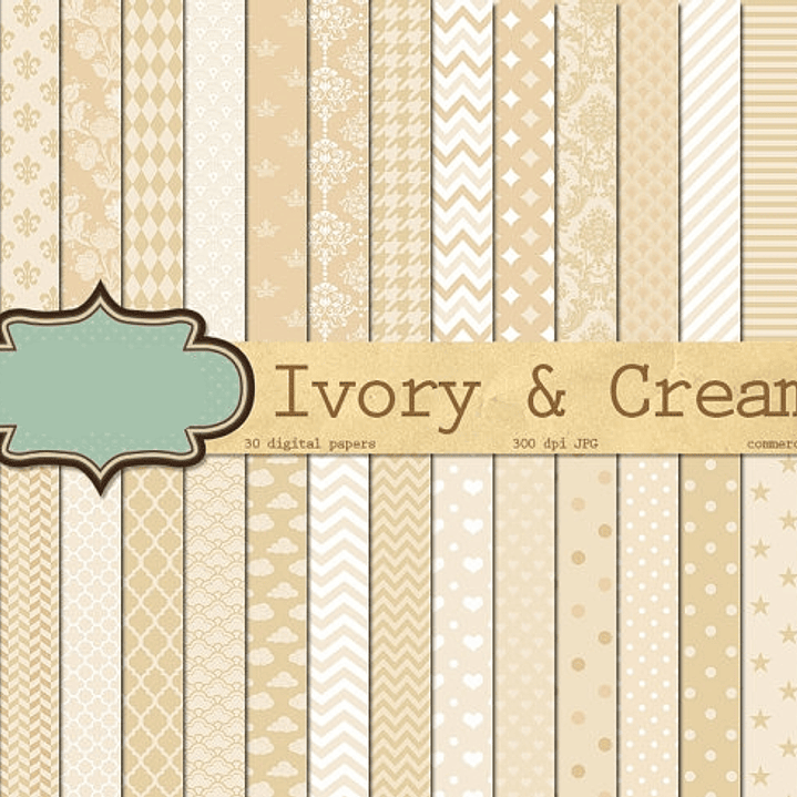 Kit Digital Papeis Marrom  1