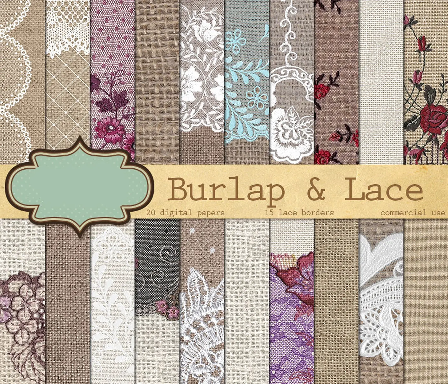 Kit Digital Papeis Flores   1