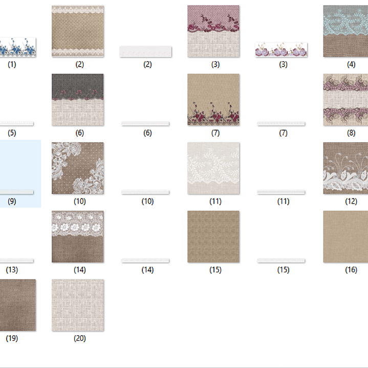 Kit Digital Papeis Flores   2