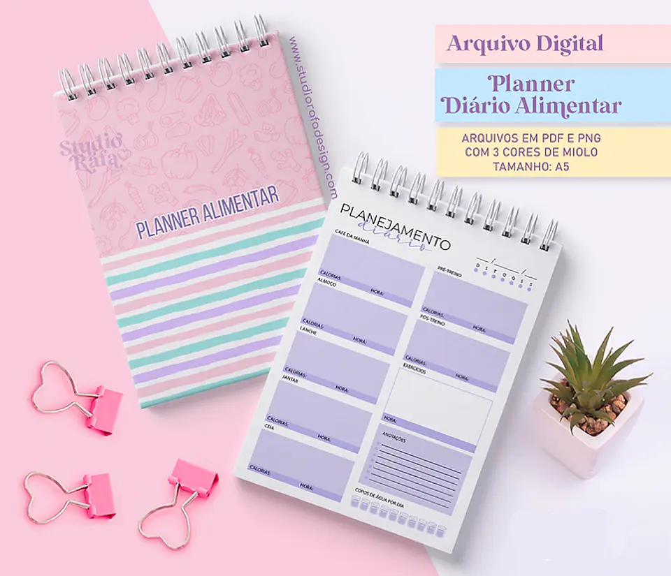 Arquivo Planner Alimentar Diário 2026 1