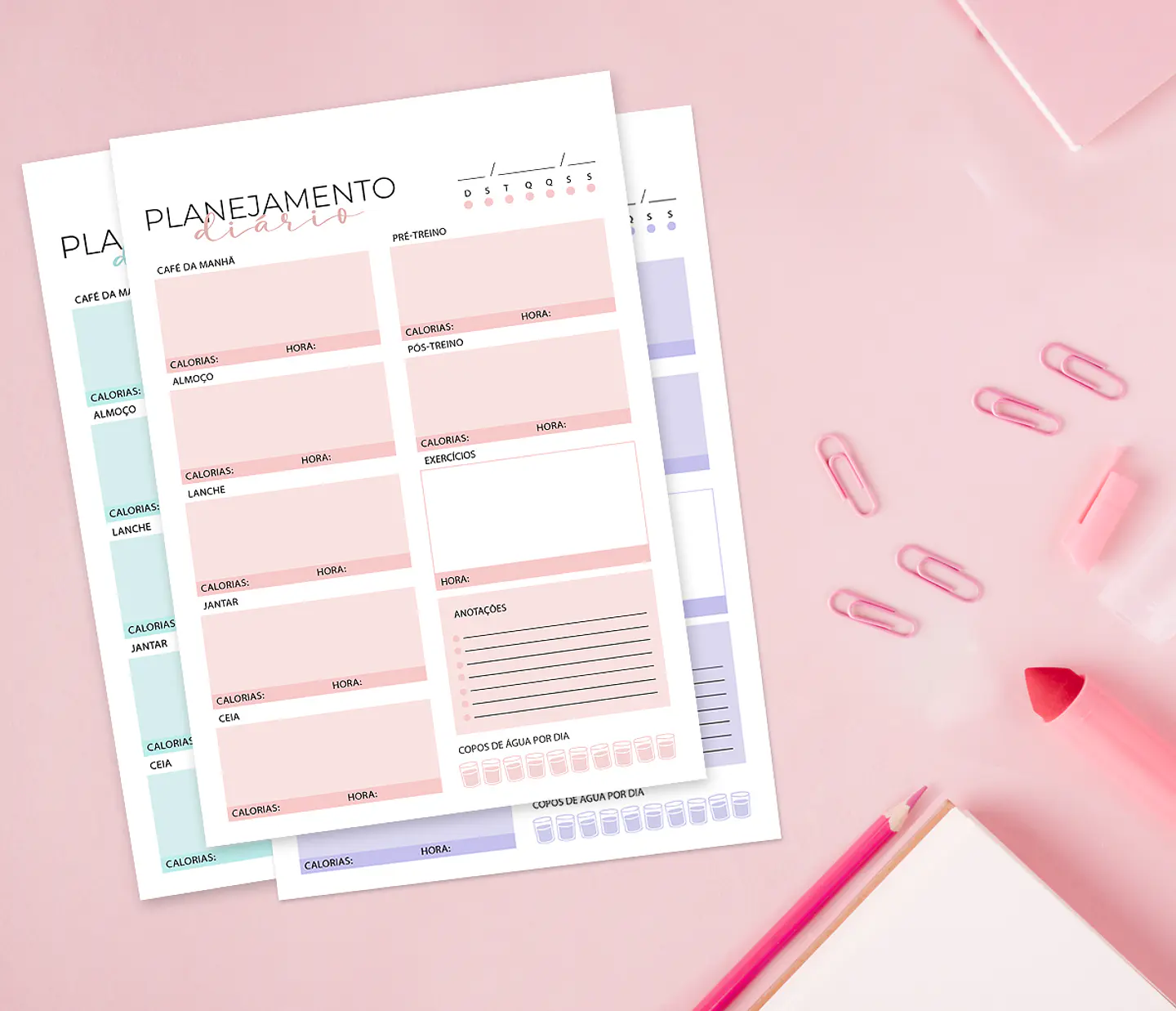 Arquivo Planner Alimentar Diário 2026 4