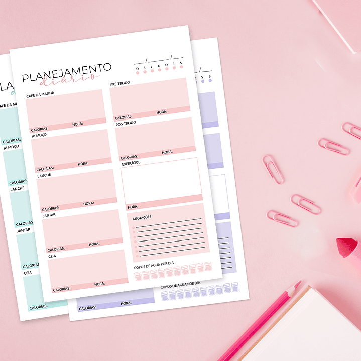 Arquivo Planner Alimentar Diário 2026 4