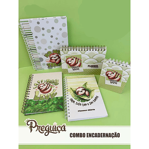 Arquivo Preguiça - Combo Encadernação 2026