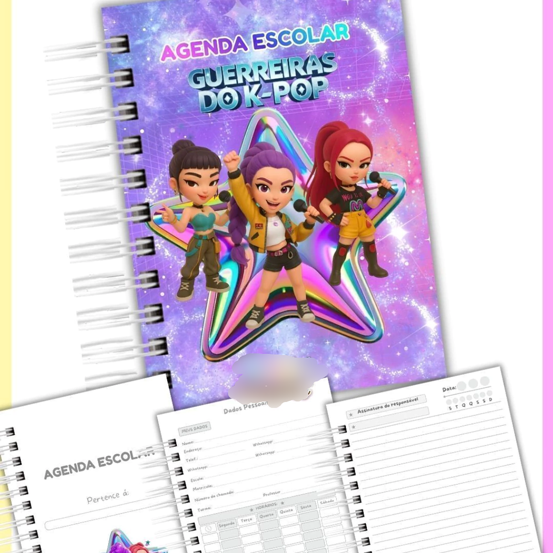 Arquivo Escolar Guerreiras do K-Pop 1