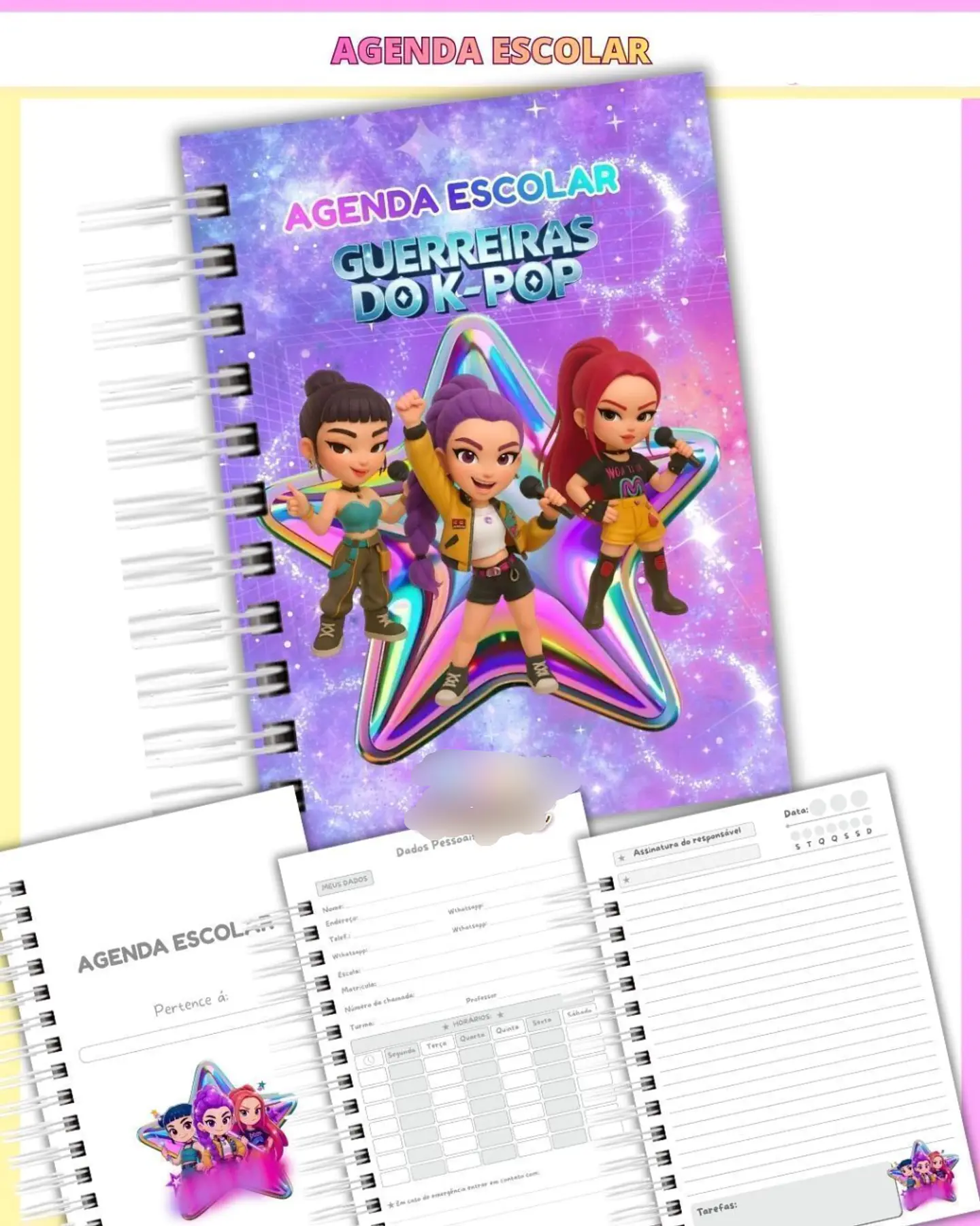 Arquivo Escolar Guerreiras do K-Pop 1