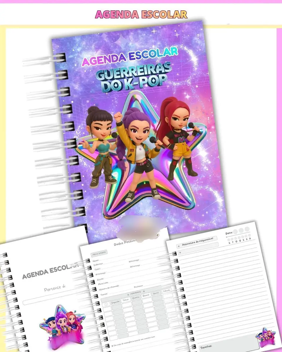 Arquivo Escolar Guerreiras do K-Pop 1