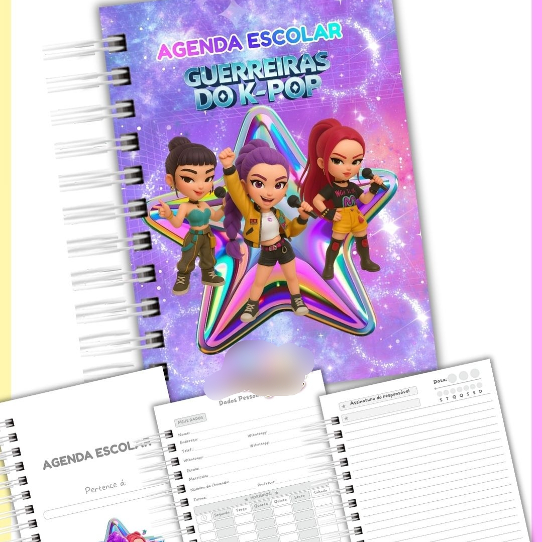 Arquivo Escolar Guerreiras do K-Pop 2