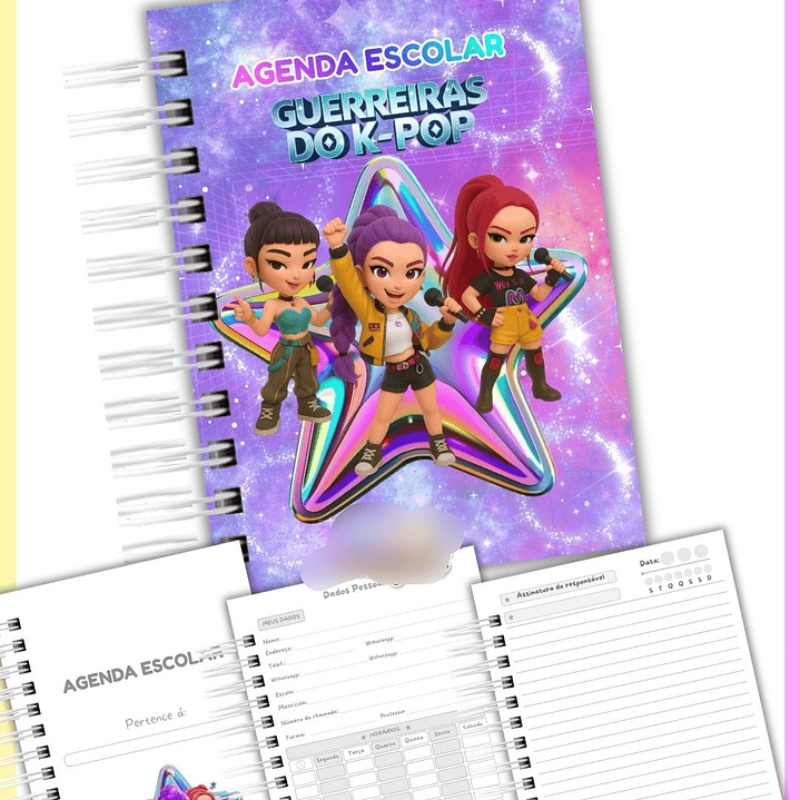 Arquivo Escolar Guerreiras do K-Pop 2