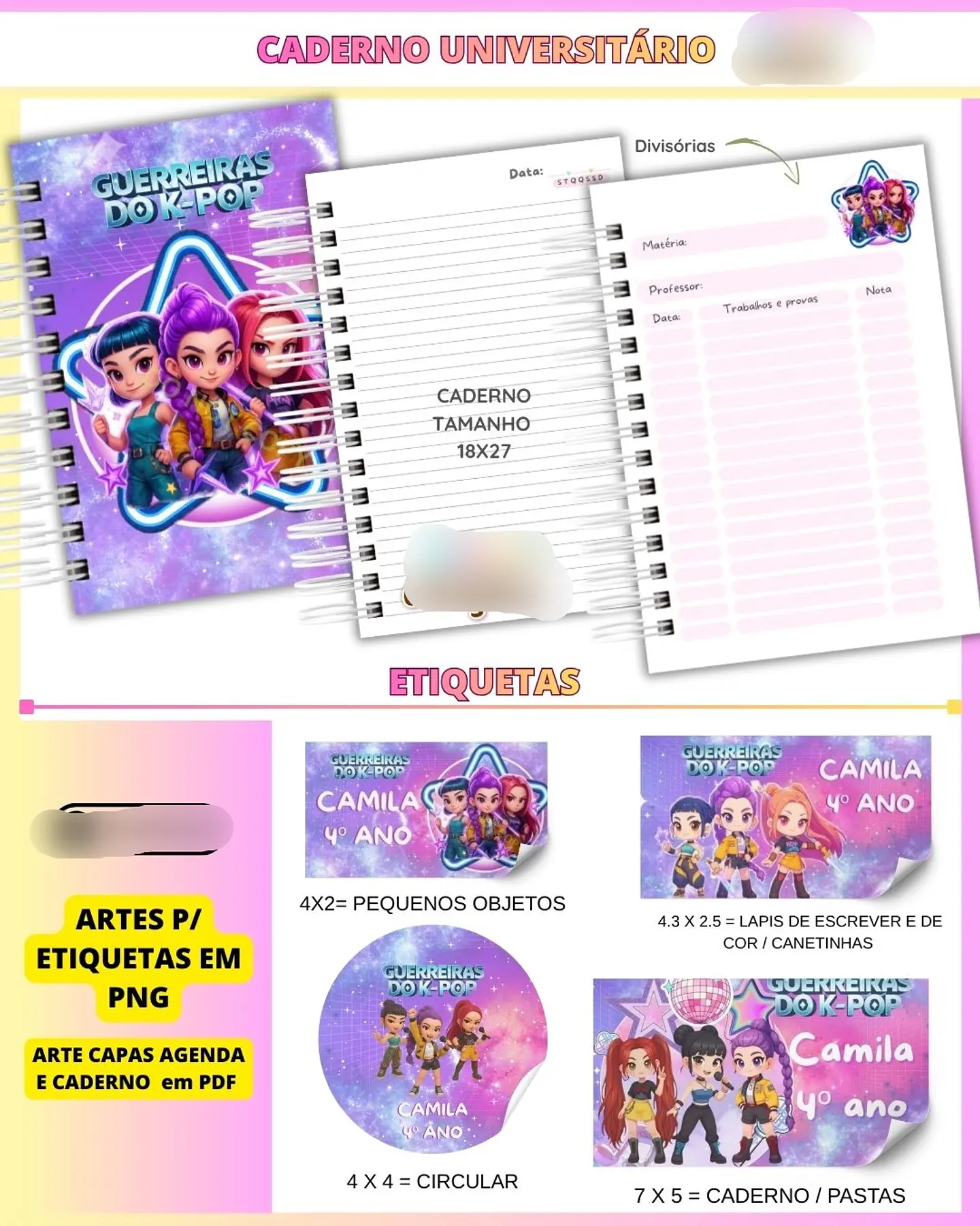 Arquivo Escolar Guerreiras do K-Pop 3