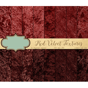 Kit Digital Papeis Vermelho Red 