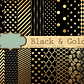 Kit Digital Papeis Black Glold - Thumbnail 1