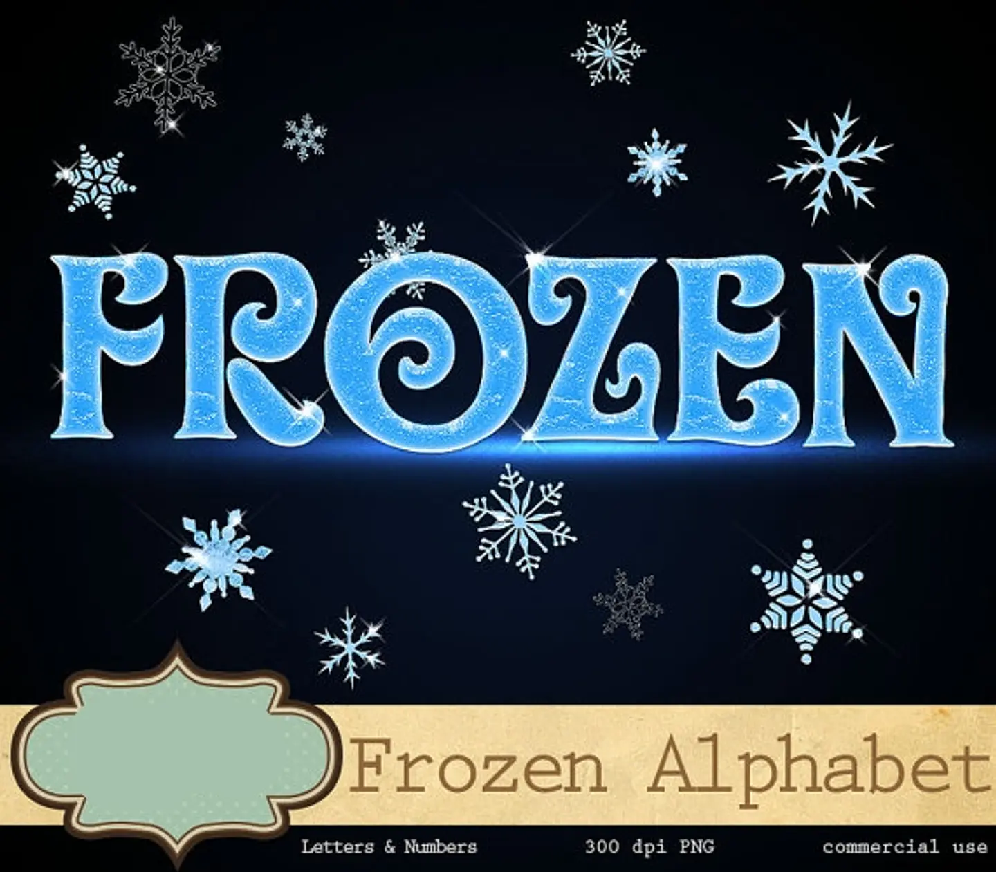 Kit Digital Papeis Frozen  1