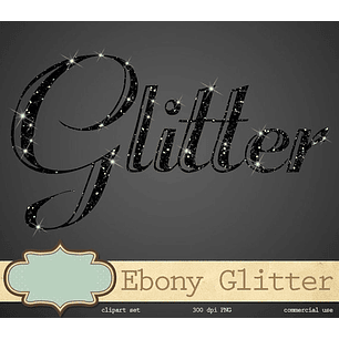 Kit Digital Papeis Letras Brilhoras 