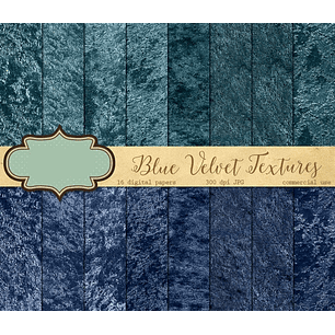 Kit Digital Papeis Blue
