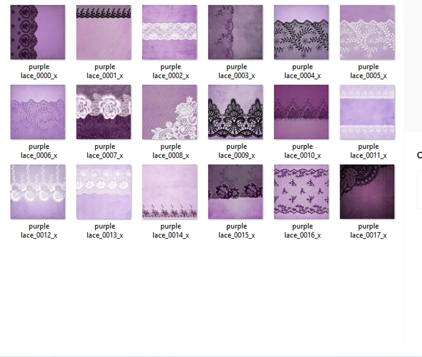 Kit Digital Papeis Lilas  2