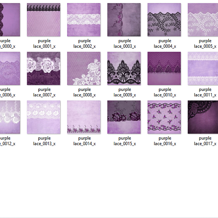 Kit Digital Papeis Lilas  2