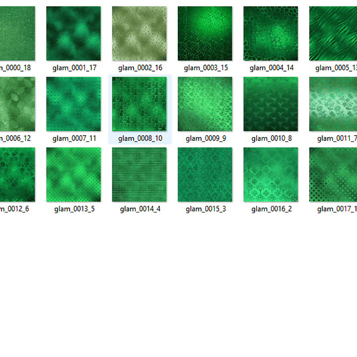 Kit Digital Papeis Esmeraldas  2