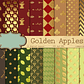 Kit Digital Papeis Dourados Coloridos  - Thumbnail 1
