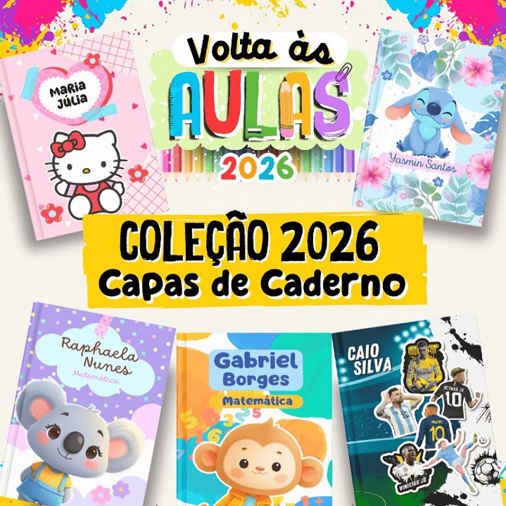 Arquivo Volta ás Áulas 2026 Combo Capas 1