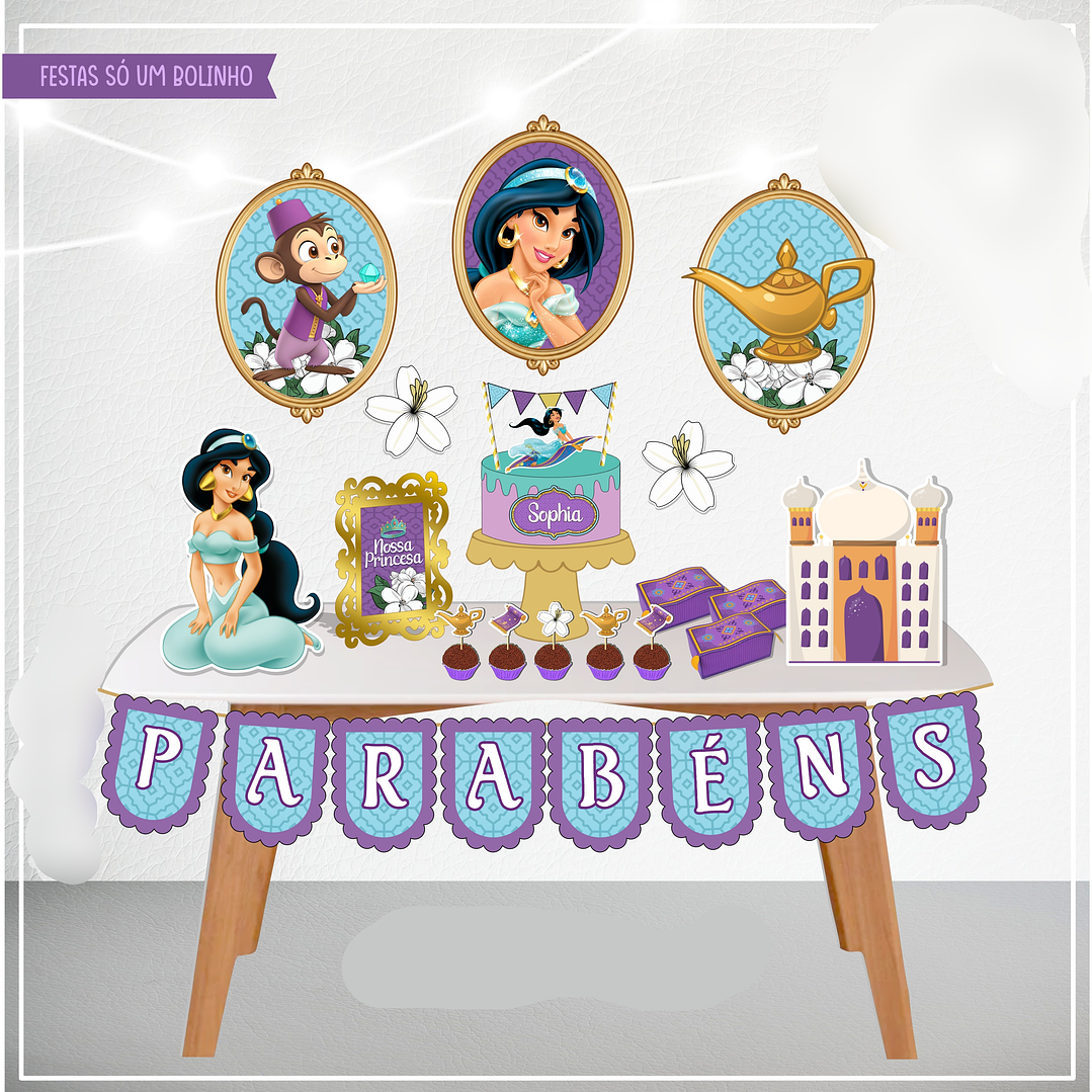 Arquivo de Corte Princesa Jasmine 01 1