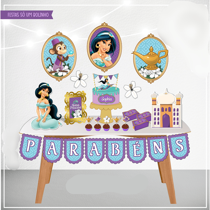 Arquivo de Corte Princesa Jasmine 01 1