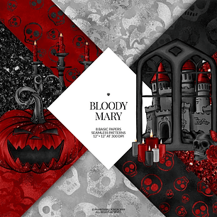 Kit Digital Papeis Halloween