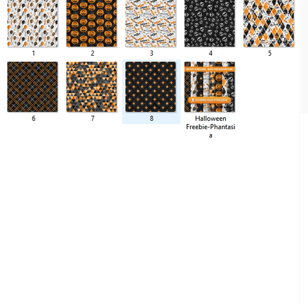 Kit Digital Papeis Halloween  2