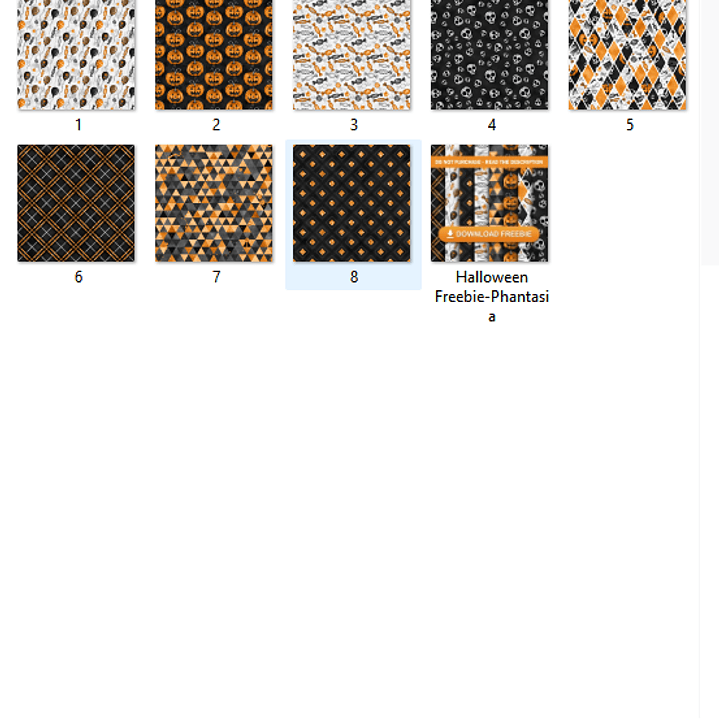 Kit Digital Papeis Halloween  2