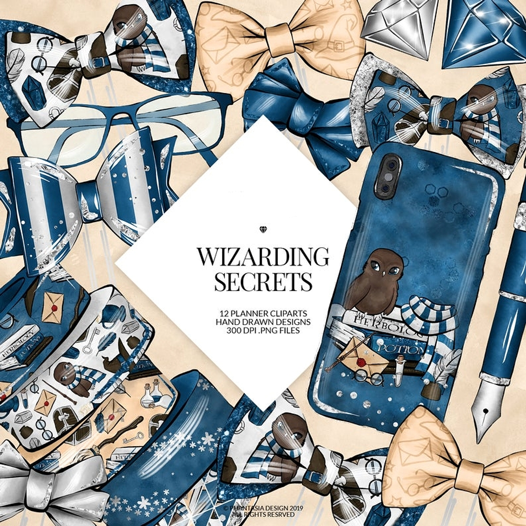 Kit Digital Papeis Harry Potter 1