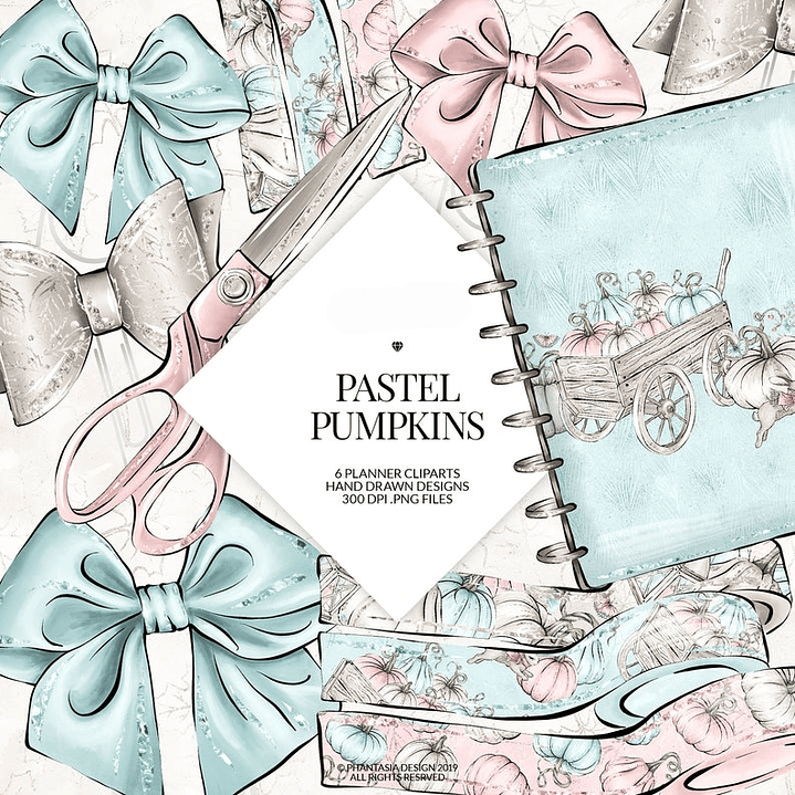 Kit Digital Acessorios Laços Agenda  1