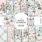 Kit Digital Papeis Abobora Tons Pasteis  - Thumbnail 1