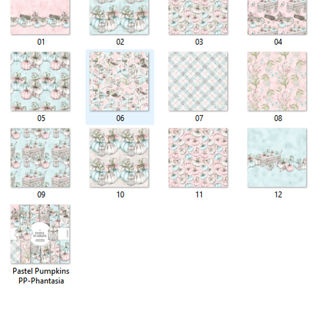 Kit Digital Papeis Abobora Tons Pasteis  2