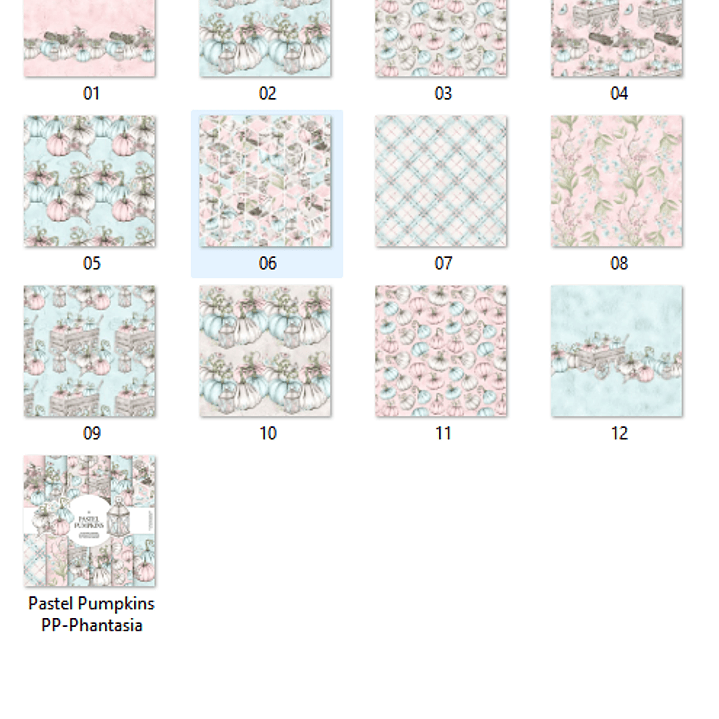 Kit Digital Papeis Abobora Tons Pasteis  2