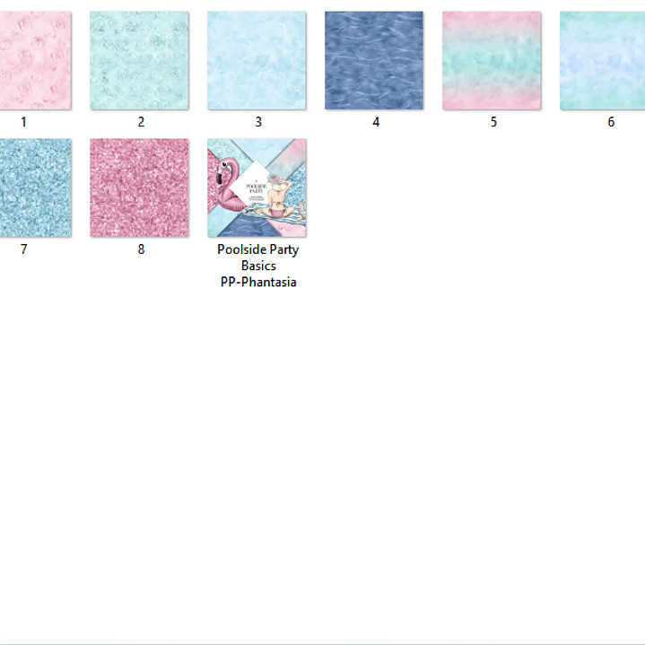 Kit Digital Papeis Pool Party  2