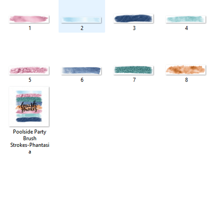 Kit Digital Rabiscos Pool Party 2