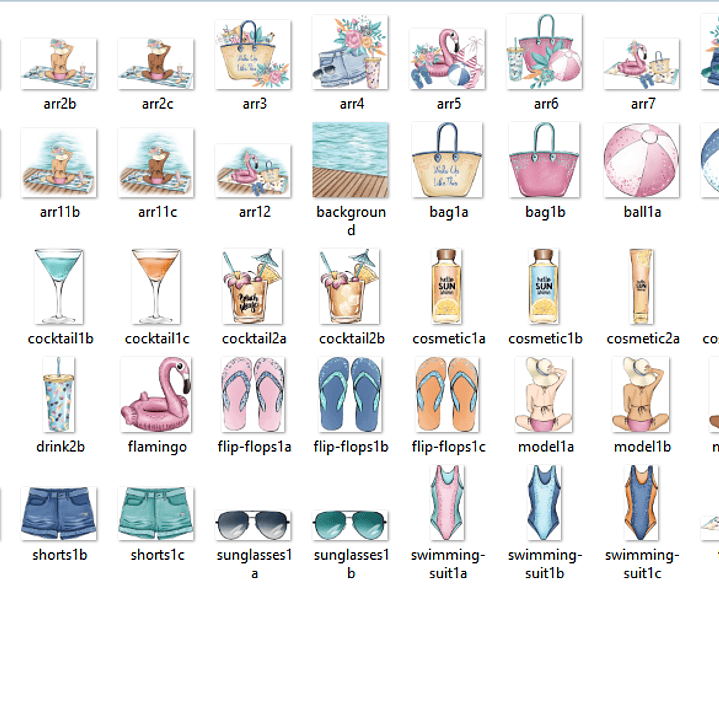 Kit Digital Acessorios Poo Party 2