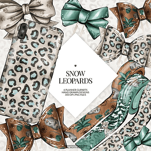 Kit Digital Fitas Leopardos 