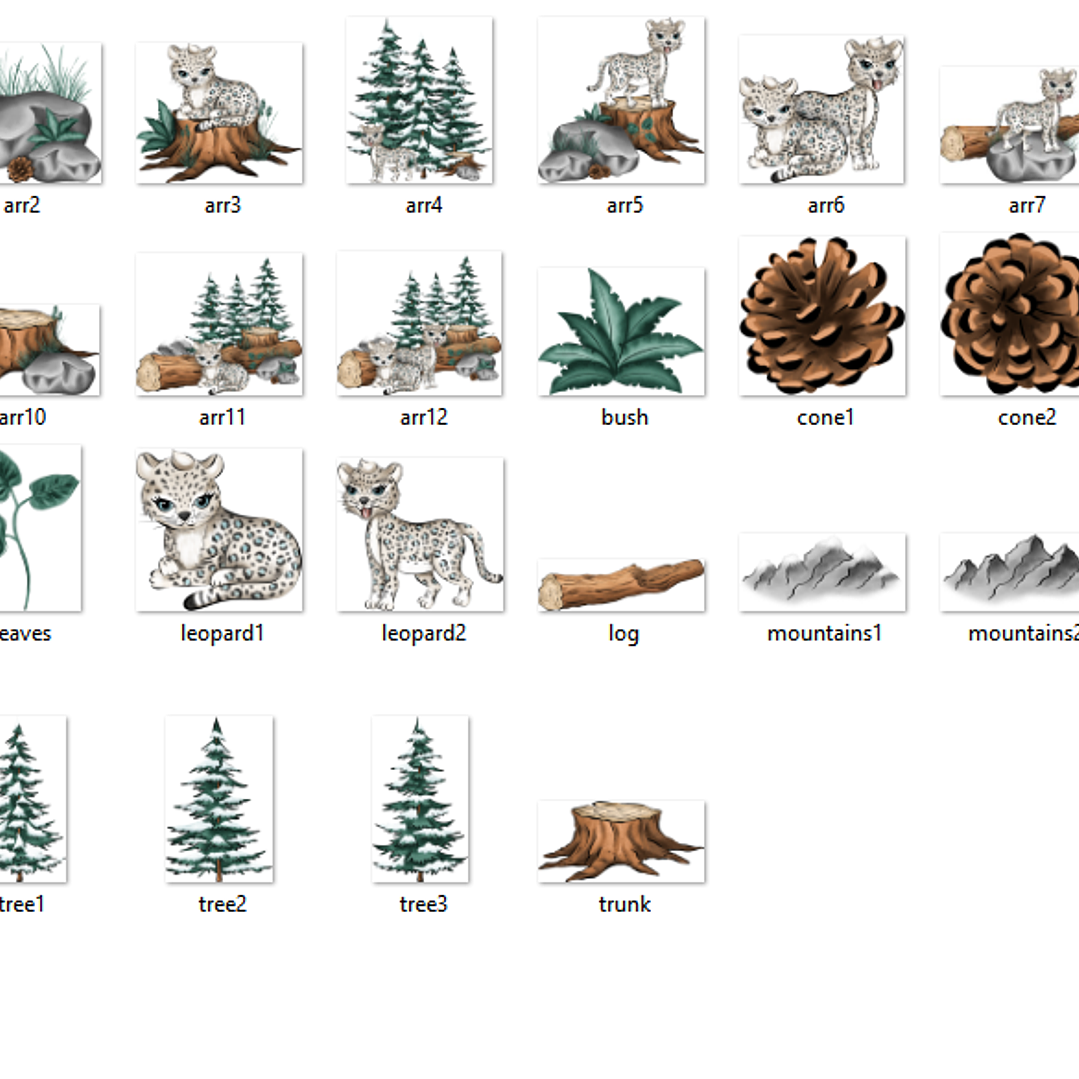 Kit Digital Leopardo Acessorios 2