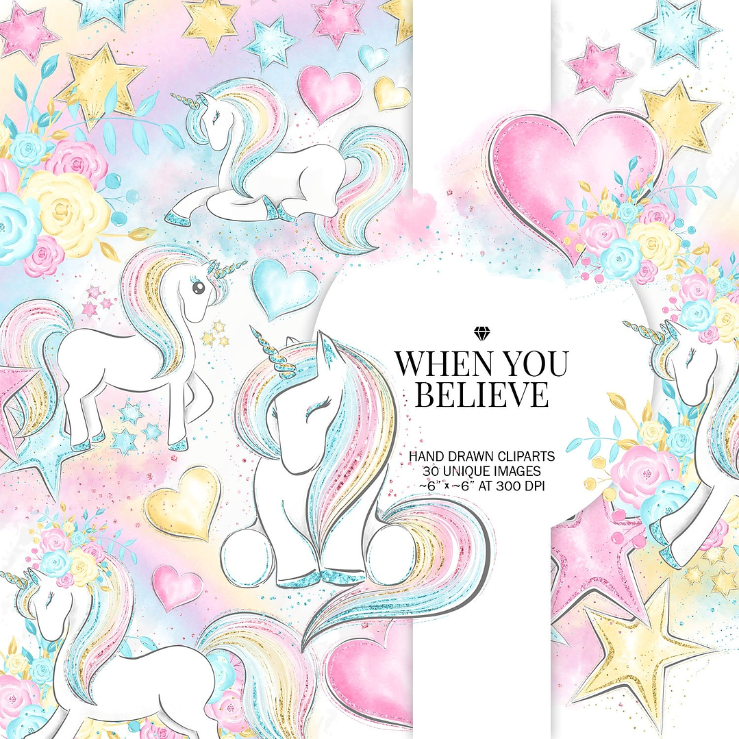 Kit Digital Unicórnio  1