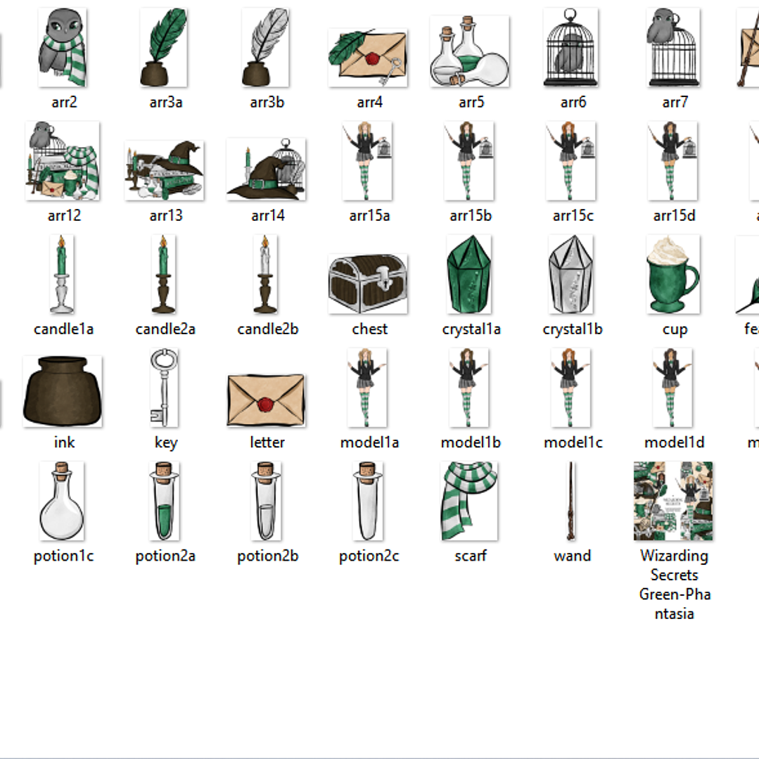 Kit Digital Bruxinha Secreta  2