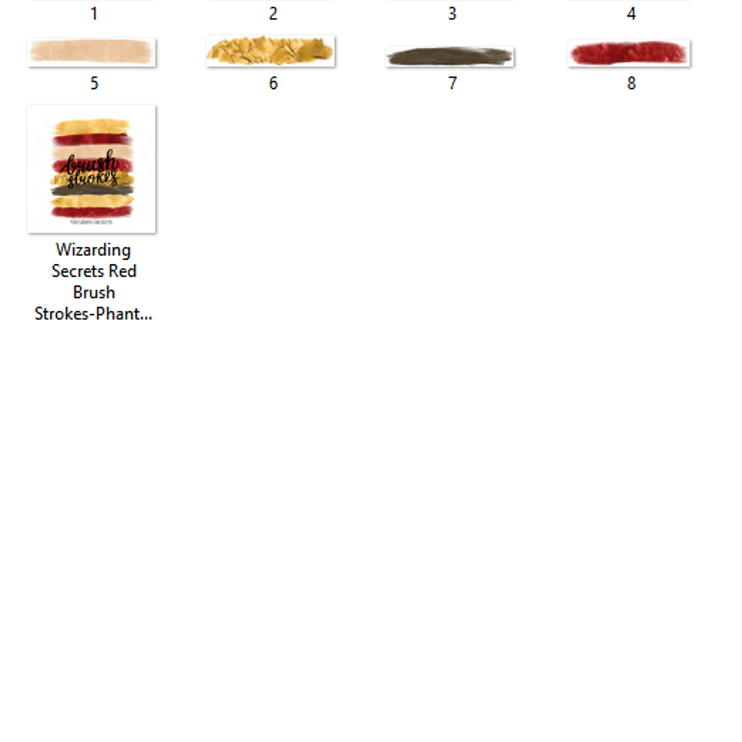 Kit Digital Pinceis Magia Secreta  2