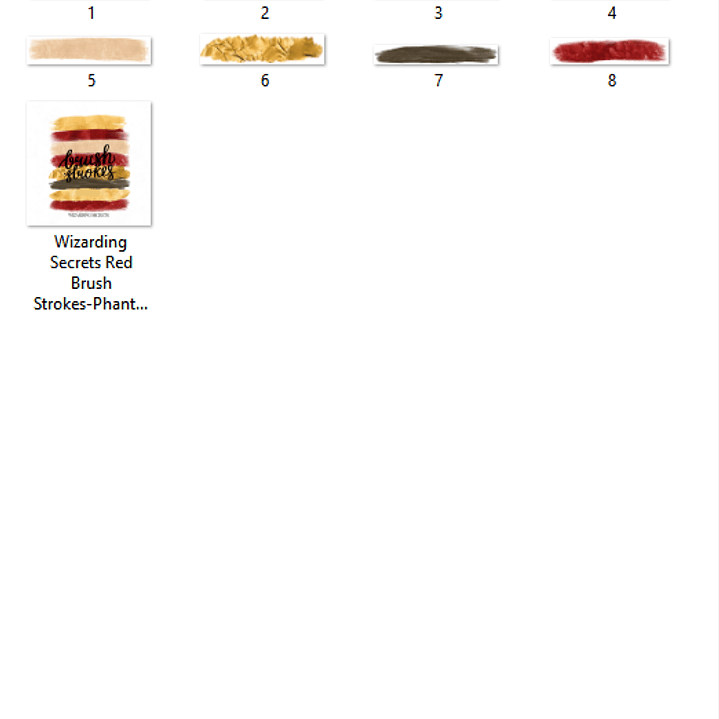 Kit Digital Pinceis Magia Secreta  2