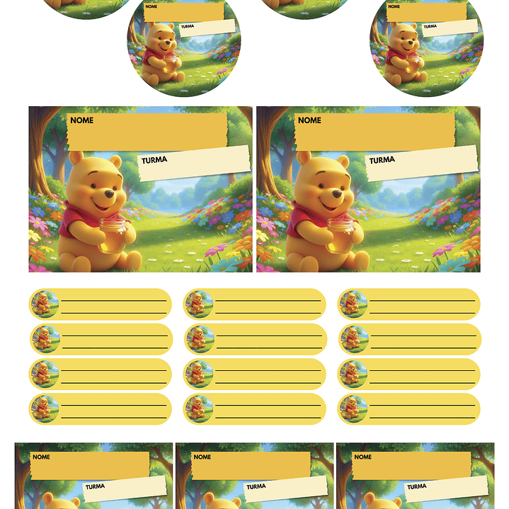 Arquivo Pack 50 Etiquetas Escolares  11