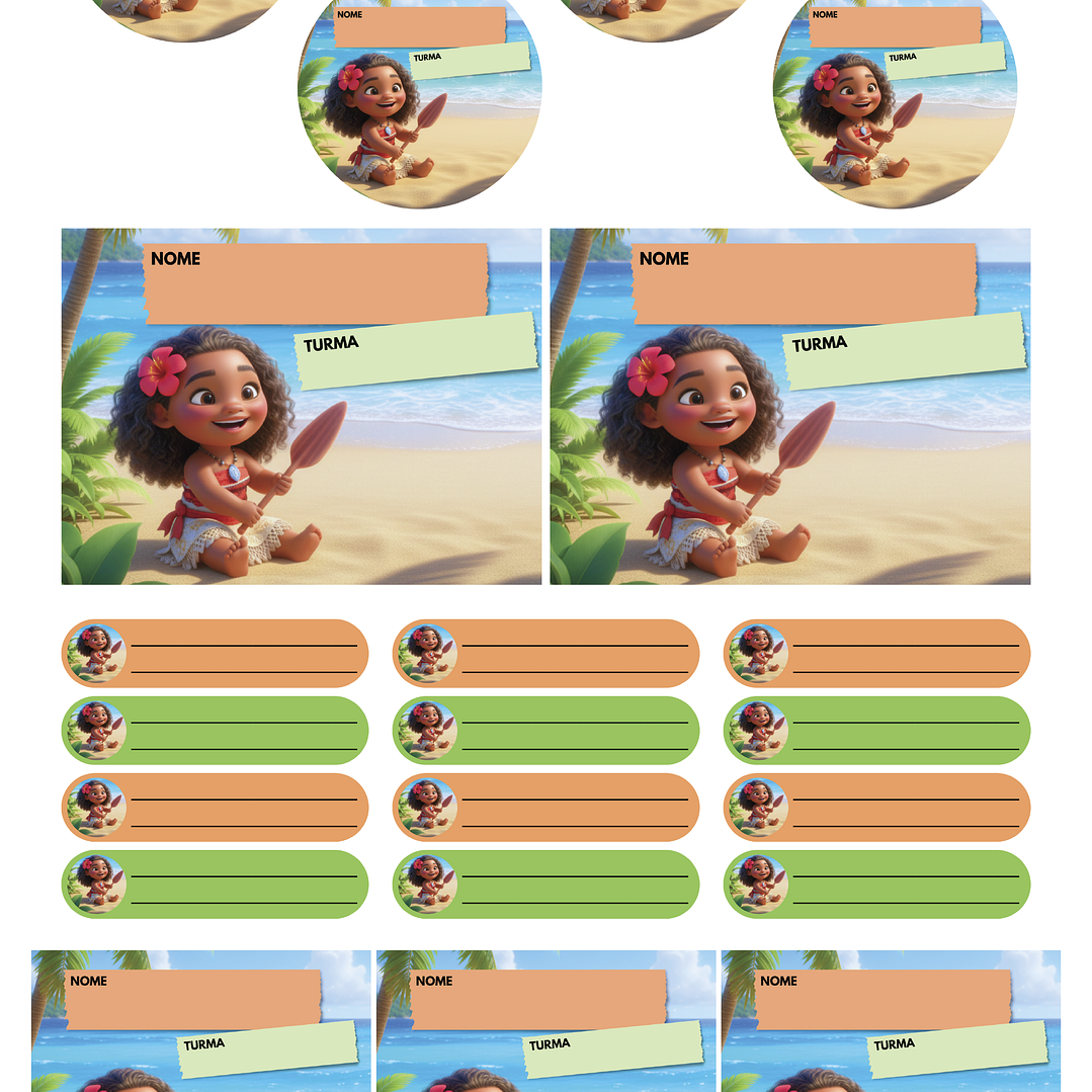 Arquivo Pack 50 Etiquetas Escolares  19