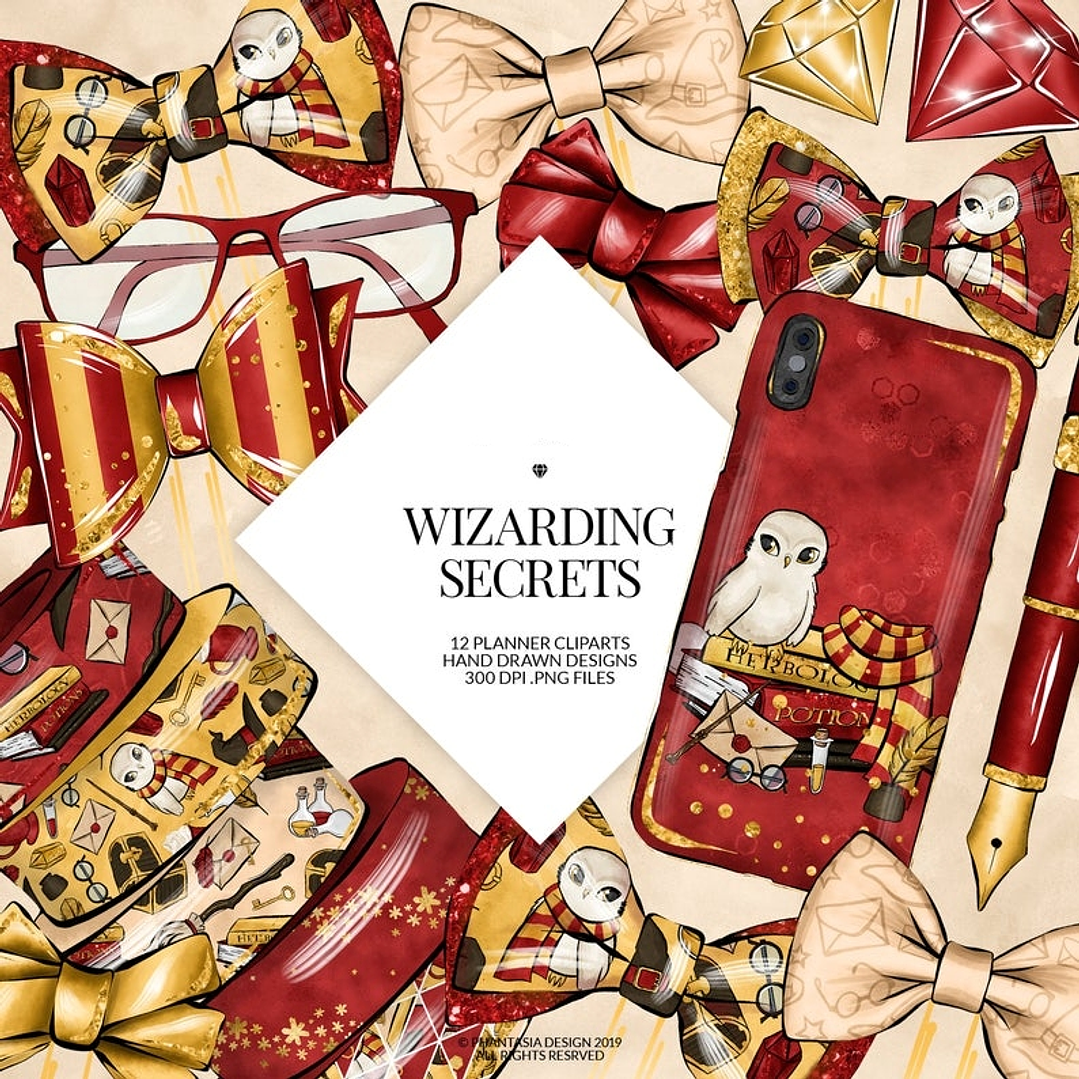 Kit Digital Magia Secreta Red 1