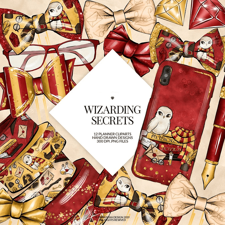 Kit Digital Magia Secreta Red 1